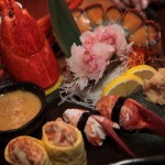 Homard en sushi et sashimi Homard en sushi et sashimi