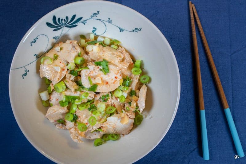Poulet à la façon de Sichouan
